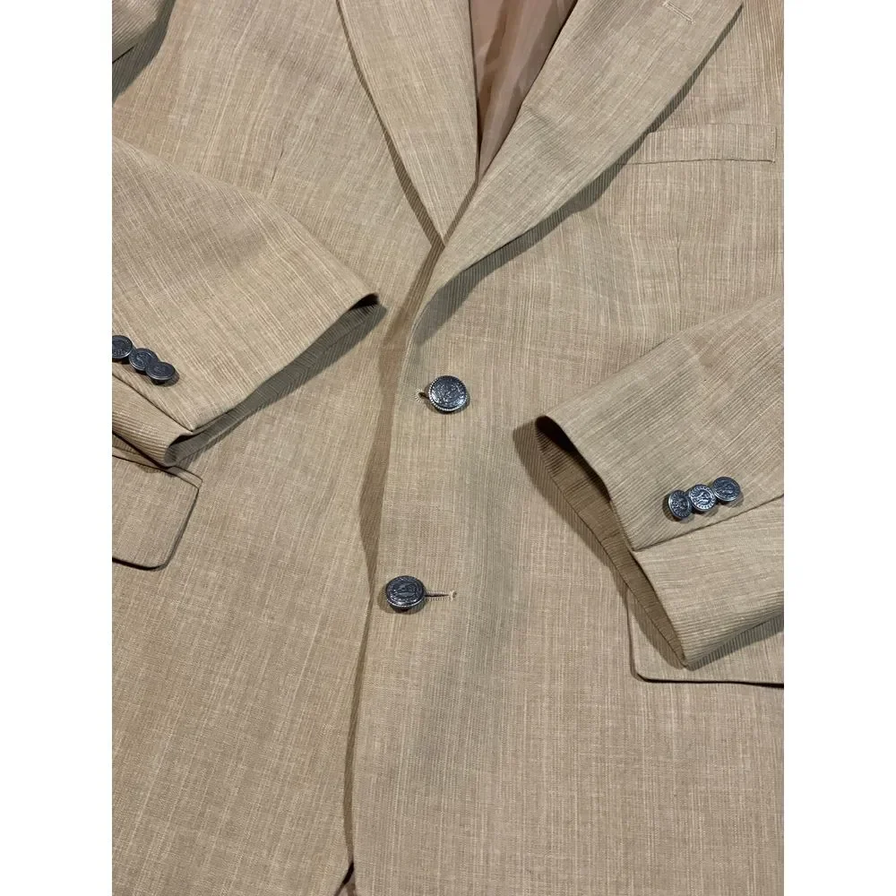 Hanband Beige Blazer‎ Classic Tailored Jacket B-383